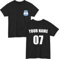 Personalised Argentina Football T-Shirt Custom Name Number Fan Unisex Tee Top