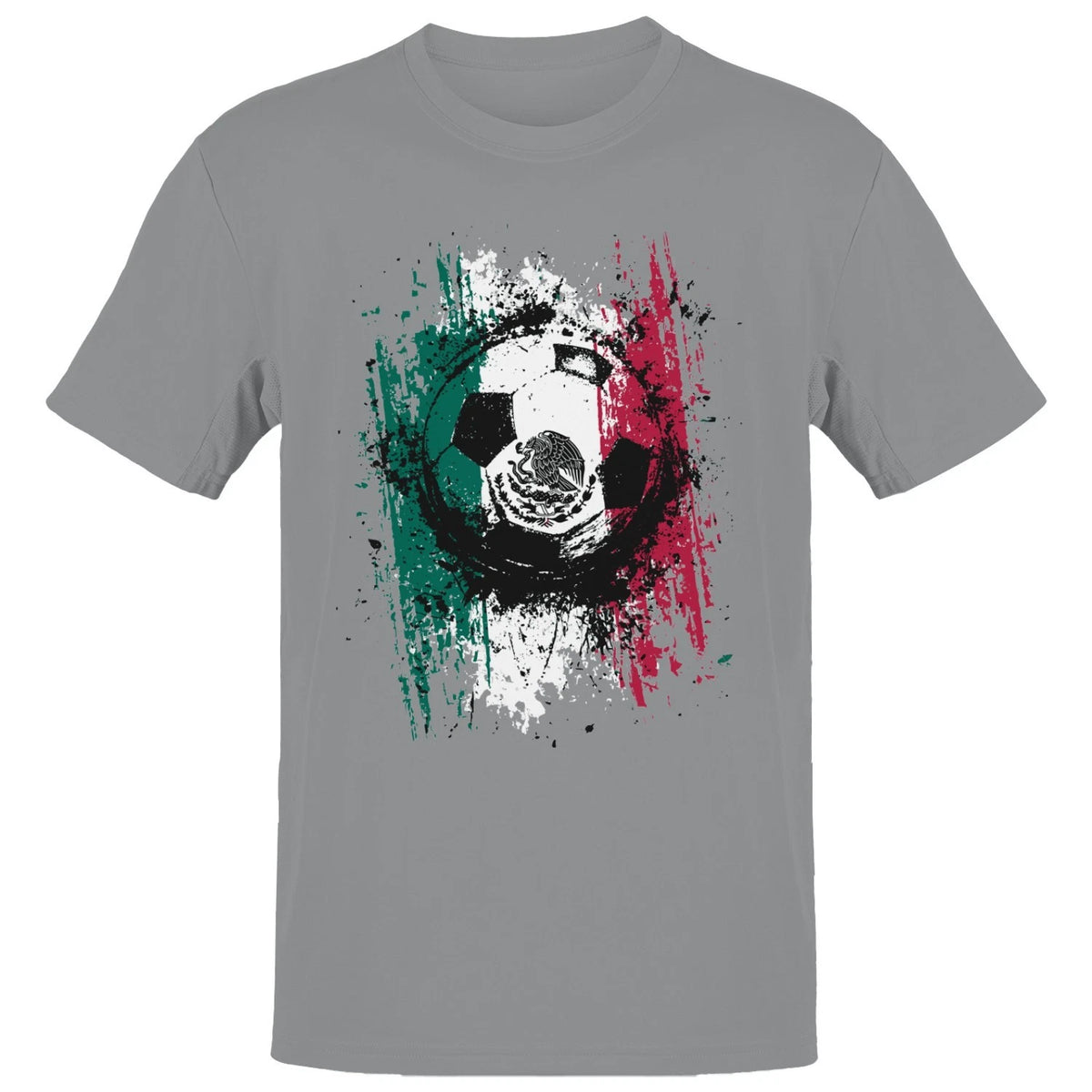Mexico Soccer Grunge Men's T-shirt