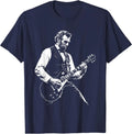 Abe Lincoln Playing Guitar Retro Vintage Abraham Lincoln T-Shirt