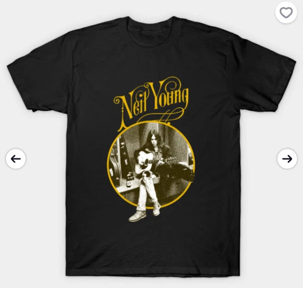 Classic Style Neil Young T-Shirt
