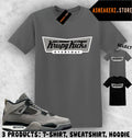 Tee Shirt Matching AJ 4 Cave Stone 2025 To Match Sneaker Krispy Kicks T-Shirt