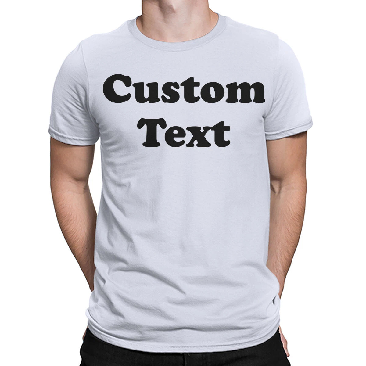 Customisable Text T-Shirt Ideal For Mens Great For Personalisation Gift #TA-195