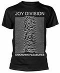 Joy Division - Unknown Pleasures - Official Black T Shirt - (Ian Curtis)