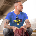 Felix Cat Chevy Sign Tee. Classic Spin.