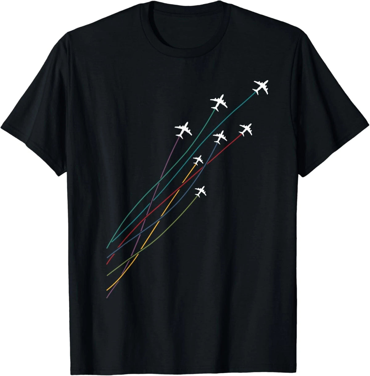 Pilot Commercial Passenger Airplanes Aeroplanes Airline Gift Unisex T-Shirt