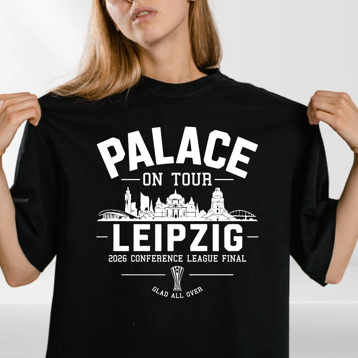 Palace On Tour Leipzig 2026 Graphic Unisex T-Shirt Conference League Final Fan