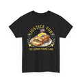 Funny Justice for Lemon Pound Cake Afroman US Flag Trendy T-Shirt