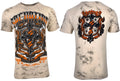 Archaic By Affliction Men's T-shirt Unknown Warrior Cross Wings S-3XL