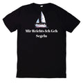 Sailboat Me Enough I Go Sailing Statement Holiday Theme Cotton T-Shirt