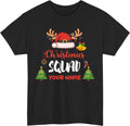 Personalized Christmas Squad T-Shirt - Custom Name Holiday Matching Family Tee