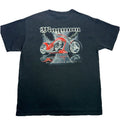 Exit Magnum Choppers Extreme Custom Motorcycle Y2K Biker Graphic T-Shirt Black L