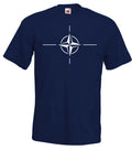 Youth Designz Mens T-Shirt NATO Logo Print Peace Europe Fuck Putin Ukraine USA
