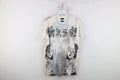 Vintage Y2K Streetwear Mens Medium Angel Rose Flower Acid Wash UFC MMA T-Shirt