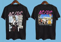 ACDC - Dirty Deeds Done Dirt Cheap Short Sleeve Black All size T-Shirt