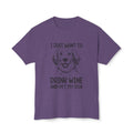 Wine and Dog Lover T-shirt