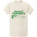Gildan 5000 Reject Humanity Become Frog T-Shirt - Funny Weirdcore Meme Gift Tee