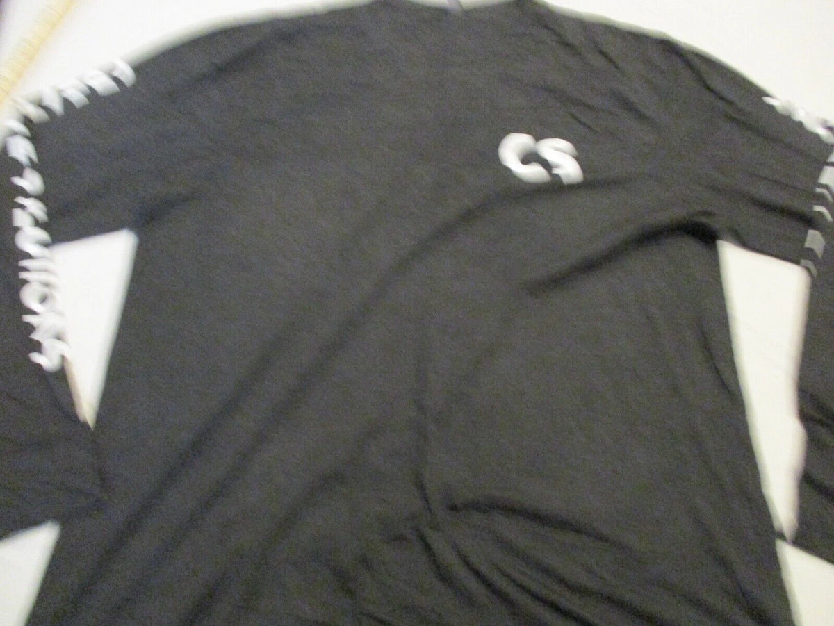 Mens Creative Solutions black long sleeve shirt sz xl