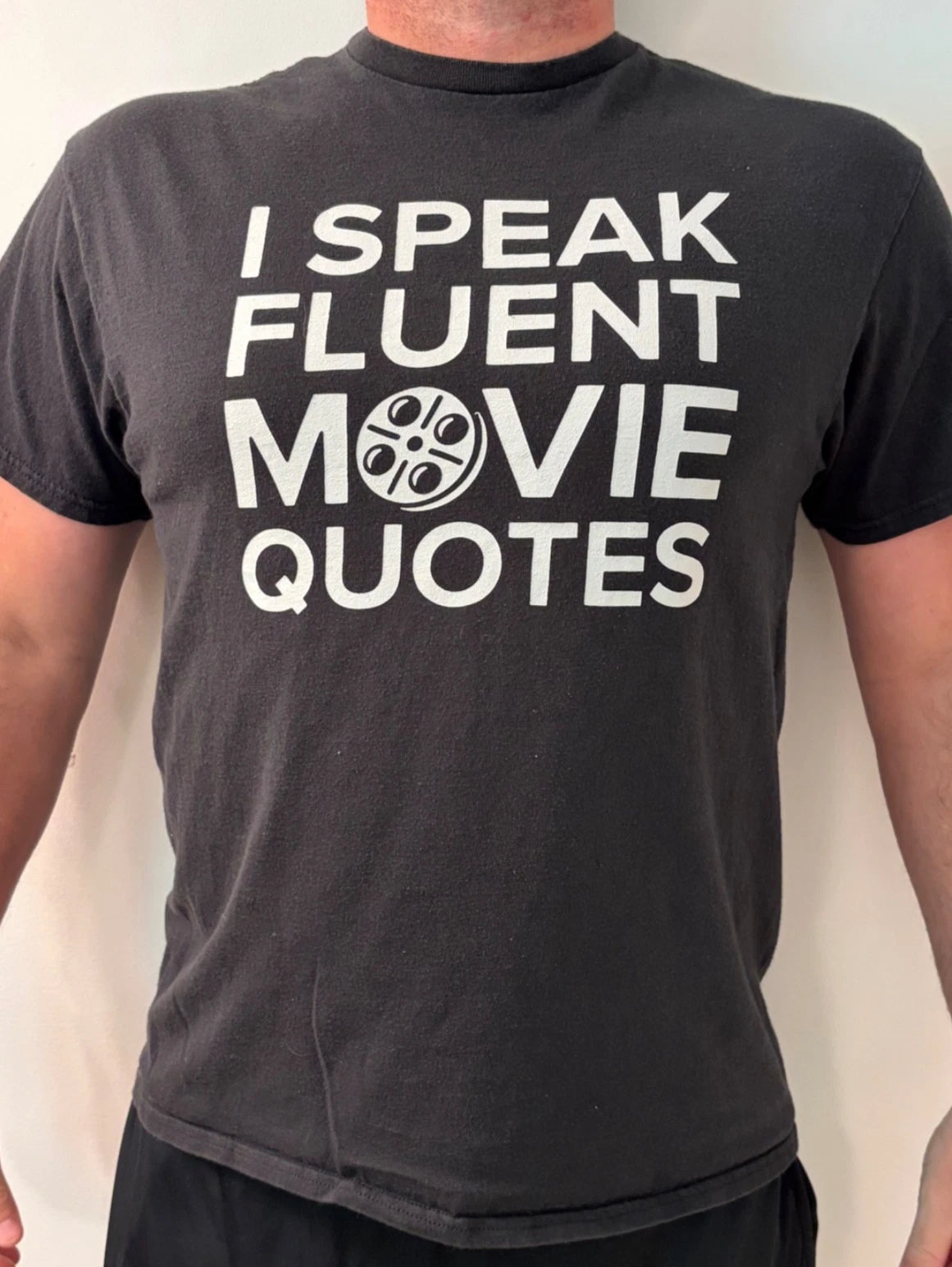 I Speak Fluent Movie Quotes - Men’s T-shirt - Size M