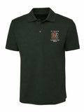 Nottingham 2026 UBIQUE Embroidered Polo Shirt with left chest Logo embroidery.