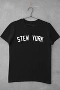 Stew York Shirt, Breanna Stewart, Unisex Black T-Shirt, NYC, New York