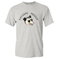 Awesome Possum - Funny Animal Dad Joke Cotton Short Sleeve T-Shirt