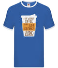 A Day Without Coffee - Mens Ringer - Latte Macchiato Americano Espresso