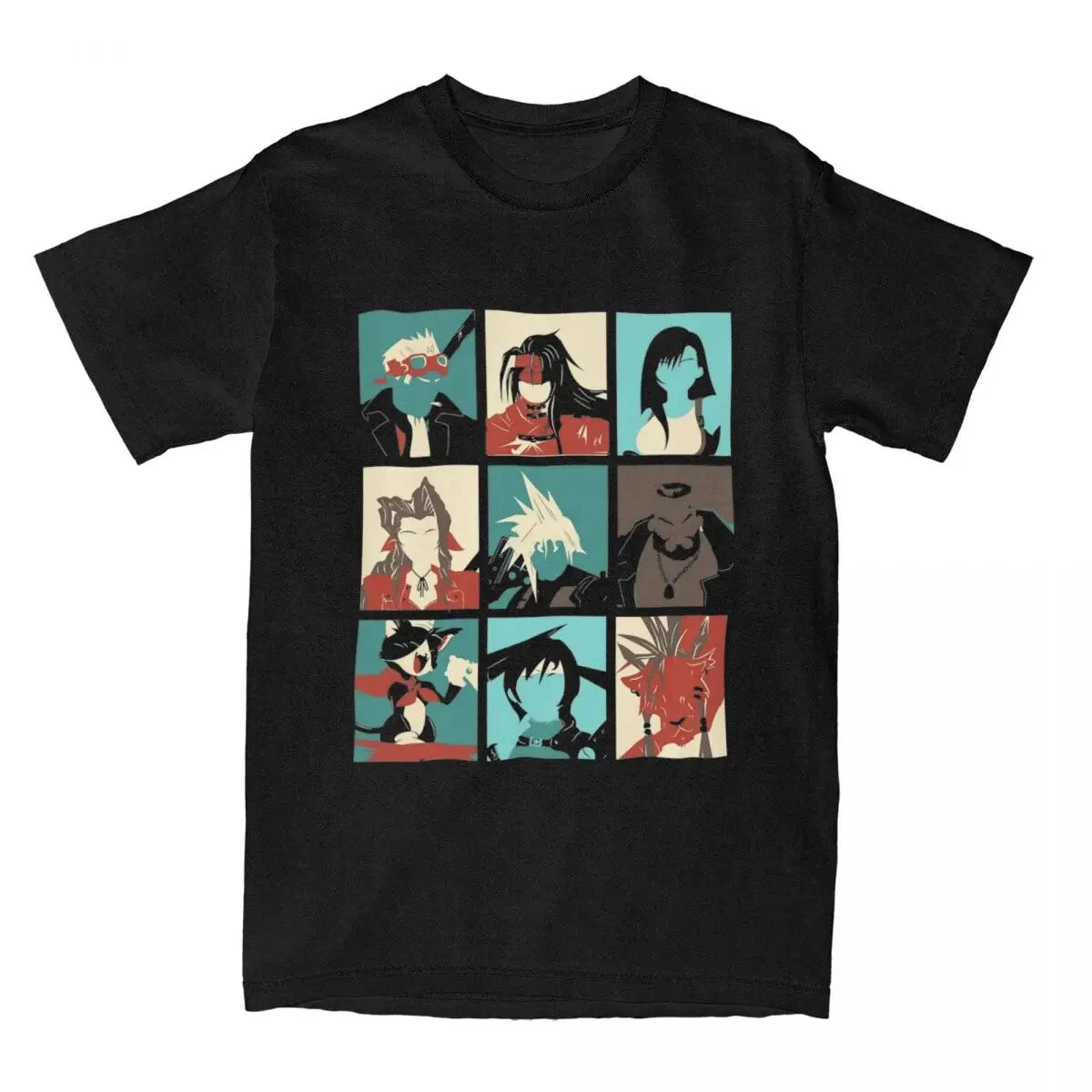 Final Fantasy Seven VII 7 Men Women's T Shirts GAME Stuff Novelty Tee Shirt T-Sh