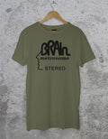 Brain Records T Shirt - Krautrock Neu! Cluster Guru Guru