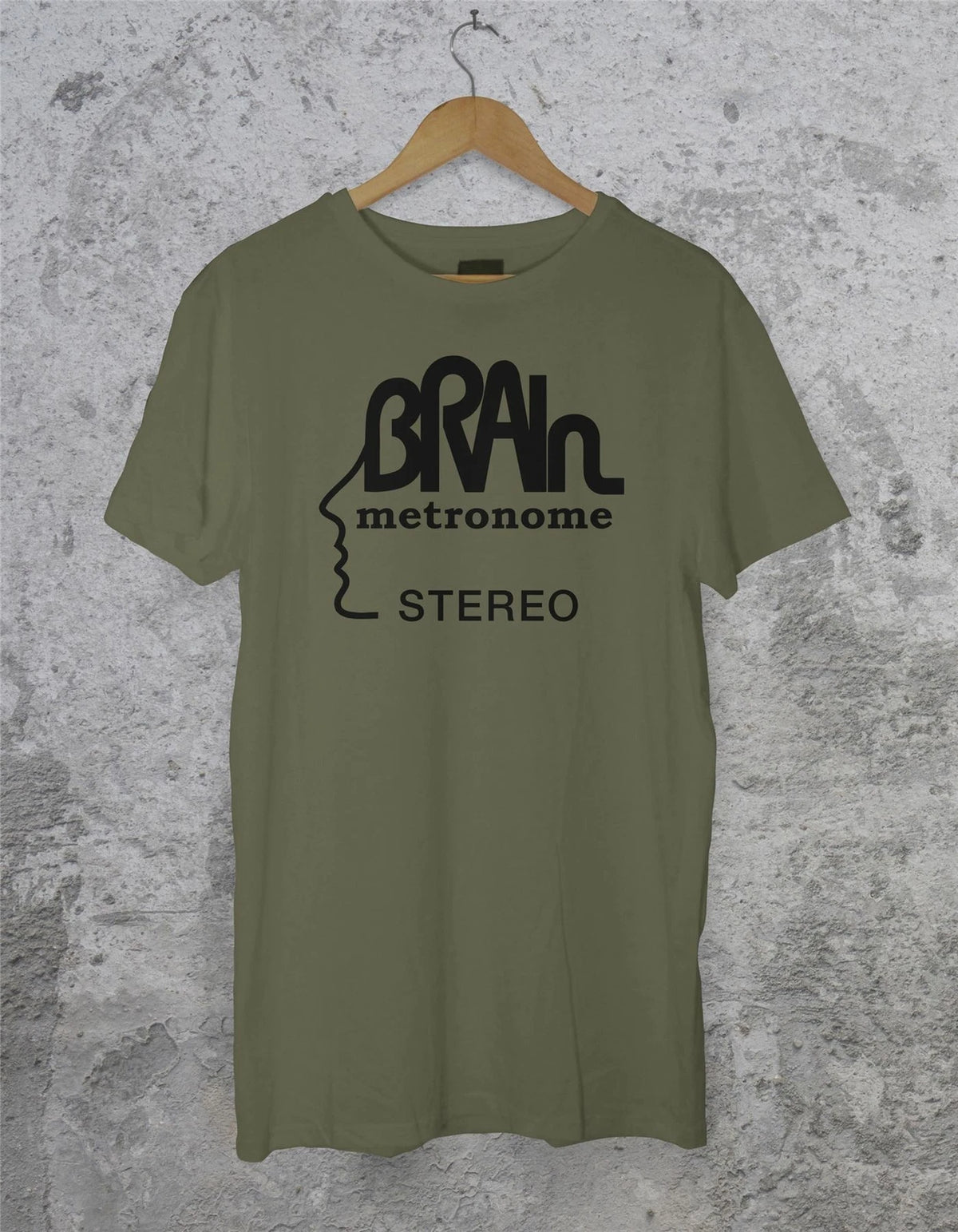 Brain Records T Shirt - Krautrock Neu! Cluster Guru Guru