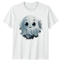 Cute Ghost T-Shirt Kawaii Halloween Gift For Him And Her