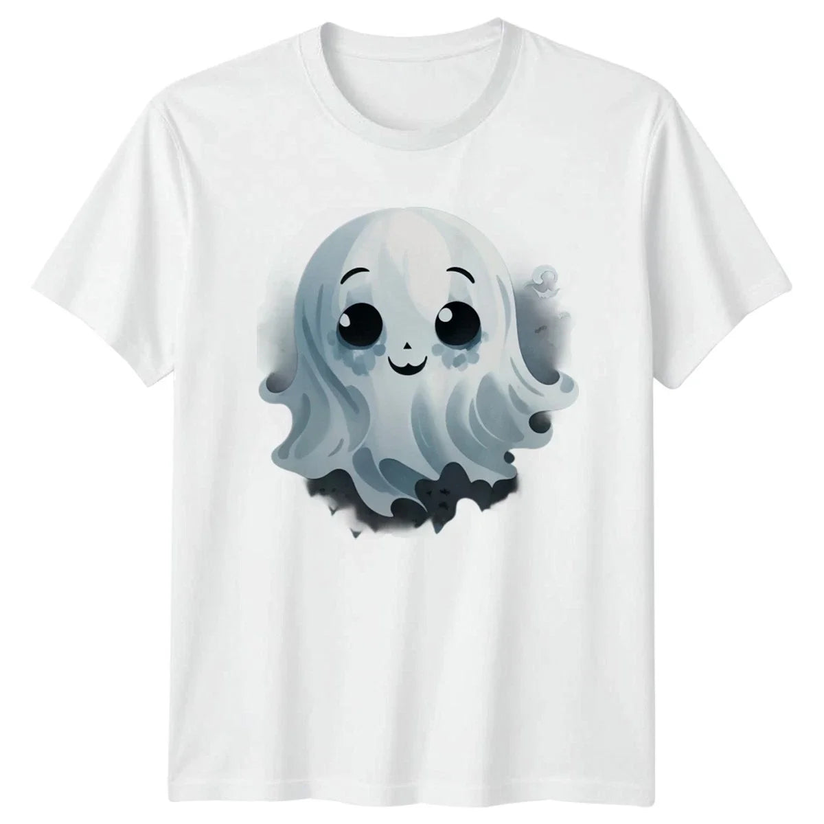 Cute Ghost T-Shirt Kawaii Halloween Gift For Him And Her