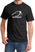 Smart Fortwo Classic Car Outline Design Tshirt NEW
