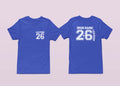 Personalised Custom Leavers 2026 T-Shirt Your Name School Students Party Gifts