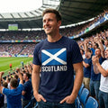 Scotland Flag Supporter T Shirt Scottish Pride Football Fan Gift