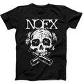 NOFX Skull Beer Band Never Trust A Hippie Music T Shirt   200