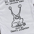 Daniel Johnston 'Hi, How Are You?' Classic T-Shirt White XL