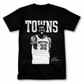 Karl Anthony Towns Graphic T Shirt Vantage Basketball Fan Tee