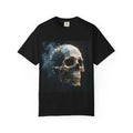 Geometric Skull Comfort Colors Tee | Cyberpunk Art Vibe Goth Aesthetic