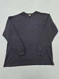 Levi's Men Charcoal Gray Long Sleeve T-Shirt Size XL Tagless Relaxed