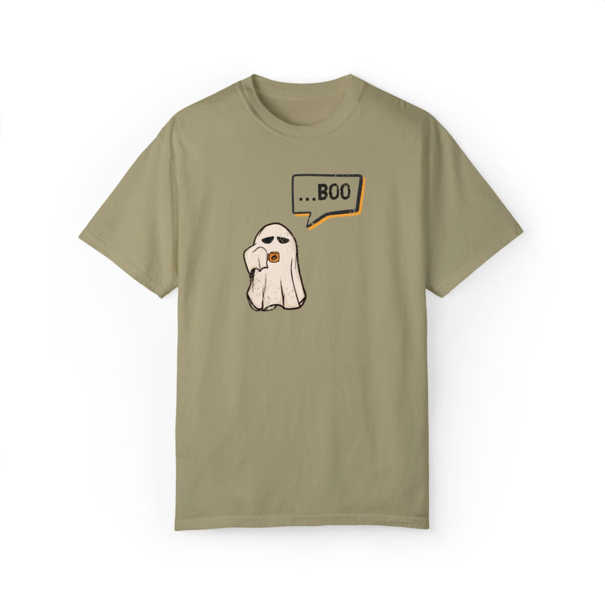 Need Coffee T-Shirt, Halloween Ghost Shirt, Sarcastic Funny Halloween Shirt