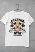 Retro Cartoon T Shirt Eternia Gym Man He 80s Throwback Greyskull Gift Idea
