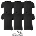 SADA T-Shirt Crew-Neck (6pc)  Short-sleeve 100% Cotton