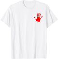 Patriotic Native America Stolen Sisters Red Hand Unisex T-Shirt