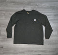 Carhartt Long Sleeve Pocket T-Shirt Mens XL Green Original Fit Work K126