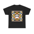 Unisex Adult T Shirt Art Deco Kawaii Cat Geometric Pattern Graphic Tee Cute Fun