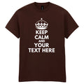 Mens Custom Keep Calm Tshirt • Mens Unisex T Shirt