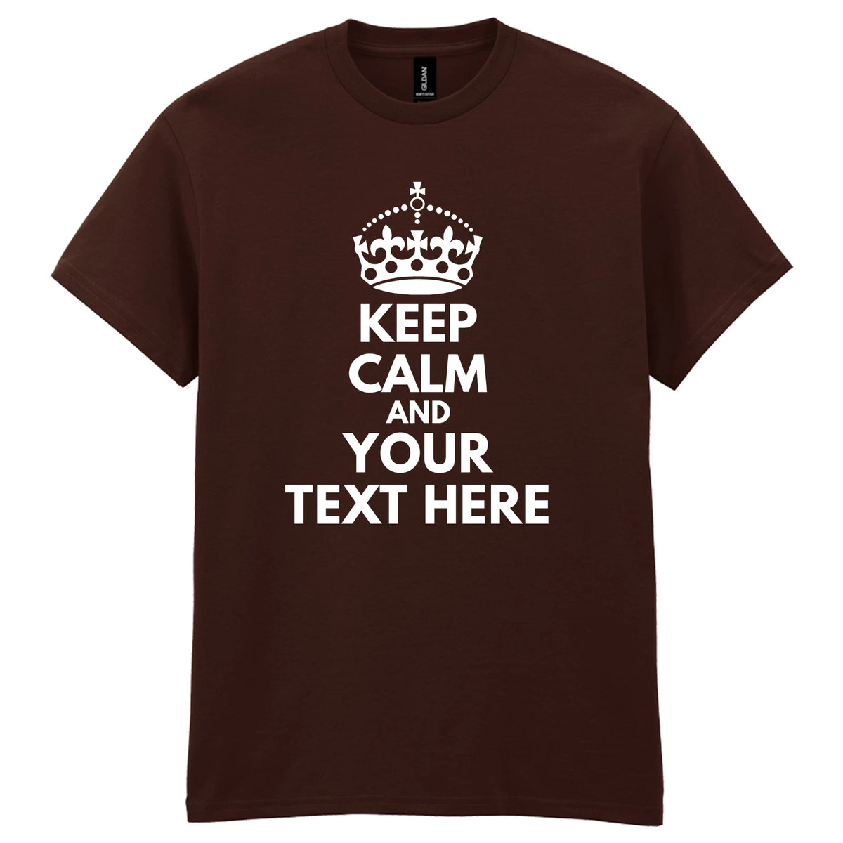 Mens Custom Keep Calm Tshirt • Mens Unisex T Shirt