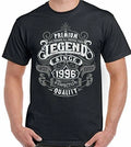30th Birthday T-Shirt 1996 Mens Funny 30 Year old Top Premium Legend Since