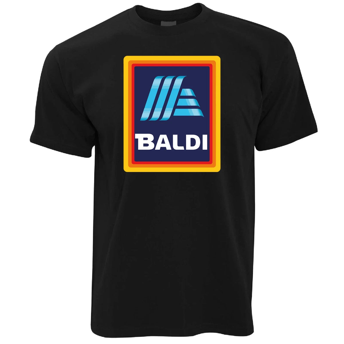 Baldi T-Shirt - Funny Novelty Supermarket Bald Mens Hilarious T Shirt  ‹(•¿•)›