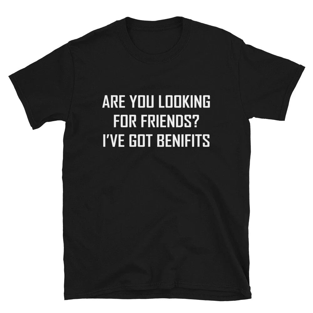 FRIENDS WITH BENIFIT Silly Humor Classic Fit T-Shirt